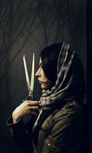 Kuchisake onna by satanaya.jpg