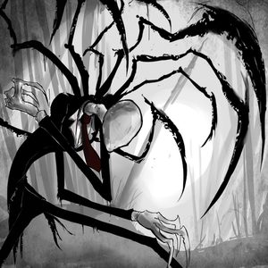Slender man by corpse boy.jpg